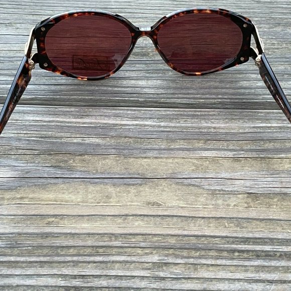 Sascha Sun by Classic Optic Women Sunglasses Brown Tortoise TEAKWOOD Eye Wear Sh - Picture 12 of 12